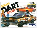 Maquette de voiture en plastique Dodge Dart Sport 1/25