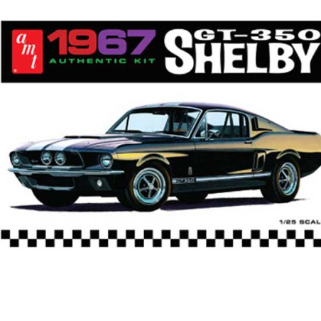 Shelby GT350 1967 1/25 plastic car cover | Scientific-MHD