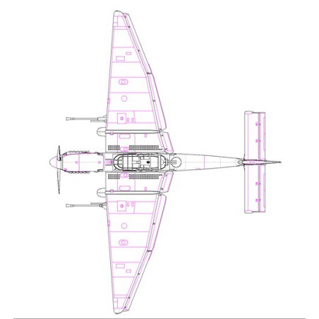 Maquette d'avion en plastique Junkers Ju-87G-1 Stuka 1/72