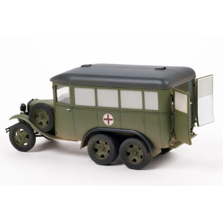 Gas plastic truck model 05 194 1/35 ambulance | Scientific-MHD