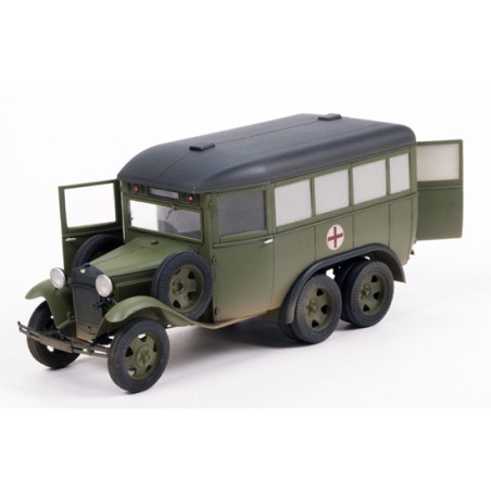 Gas plastic truck model 05 194 1/35 ambulance | Scientific-MHD