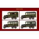 Gas plastic truck model 05 194 1/35 ambulance | Scientific-MHD