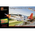 P-51B Kunststoffebene Modell Mustang EZ Snapz 1/48 | Scientific-MHD