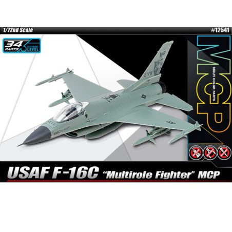 USAF F-16C MCP 1/72 Kunststoffebene Modell | Scientific-MHD