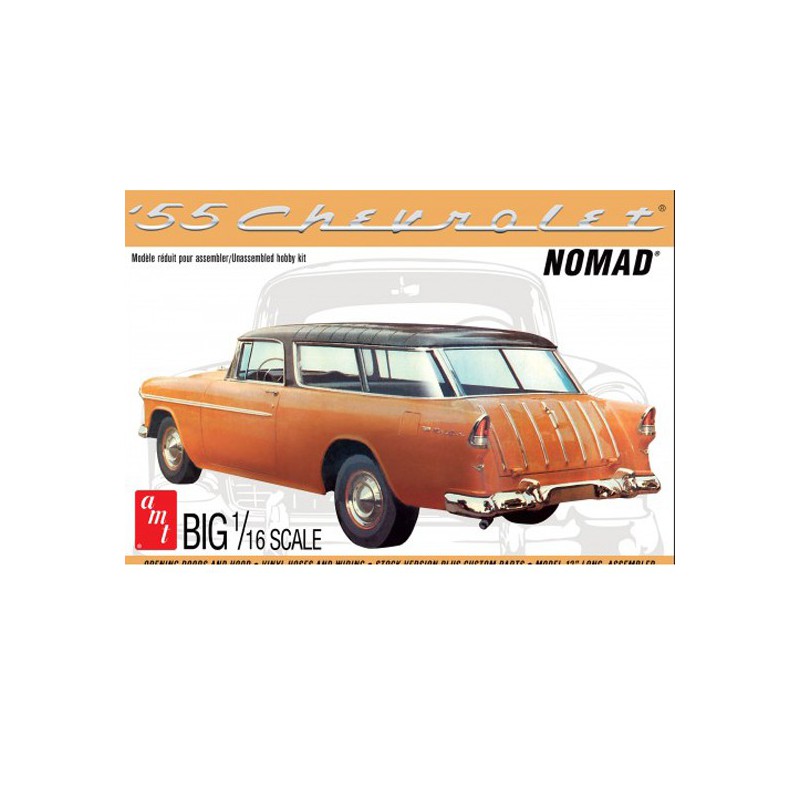 Maquette de voiture en plastique Chevy Nomad Wagon 1/16