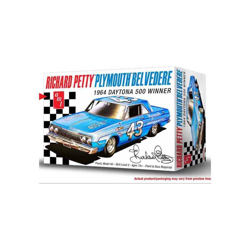 Maquette de voiture en plastique Plymouth Belvedere 1964 1/25