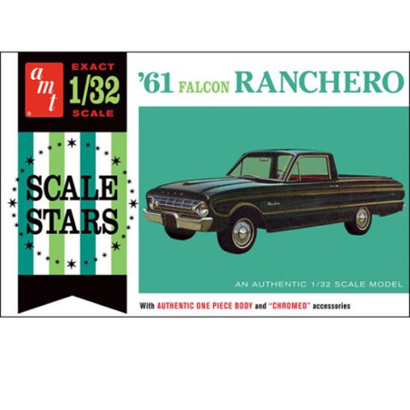 Kunststoffauto Modell 1961 Ford Ranchero 1/32 | Scientific-MHD