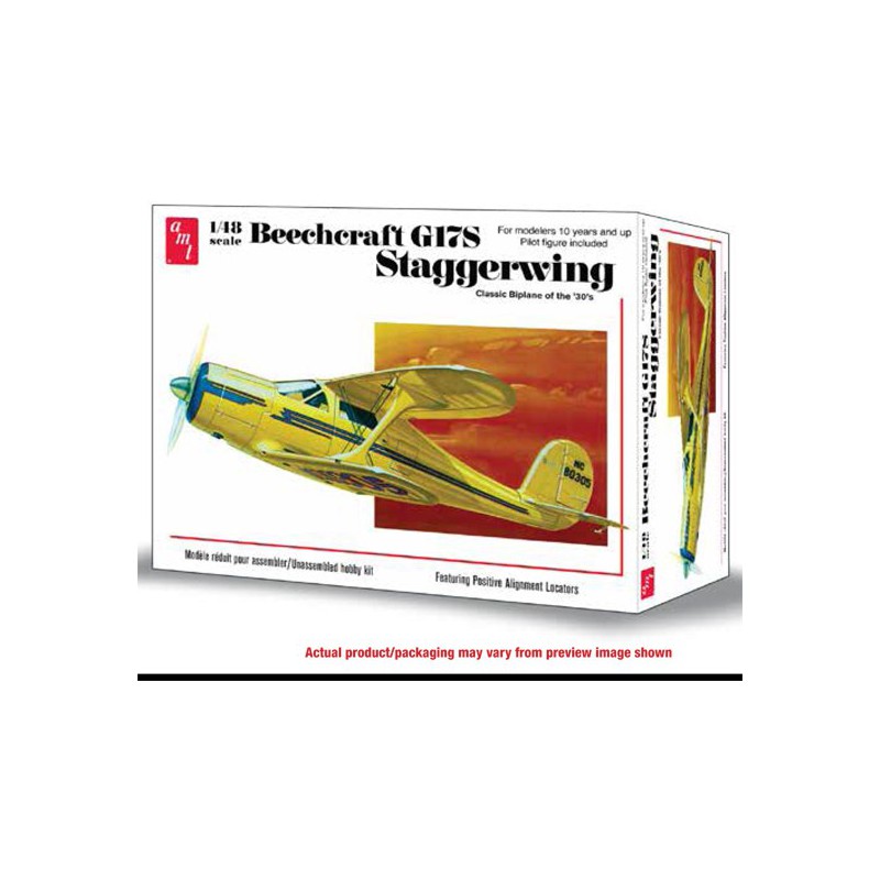 Maquette d'avion en plastique Beechcraft GS17S Stagger 1/48