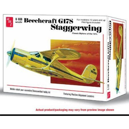 Beechcraft GS17s Stagger 1/48 plastic plane model | Scientific-MHD