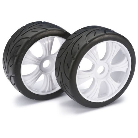 Radio -controlled car accessories pair white track 1/8 | Scientific-MHD