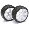 Radio -controlled car accessories pair white track 1/8 | Scientific-MHD