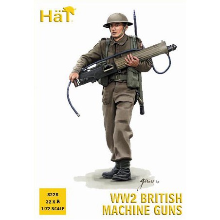 Figurine MITRAILLEURS ANGLAIS WWII 1/72