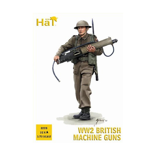 Figurine MITRAILLEURS ANGLAIS WWII 1/72