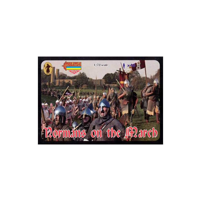Figurine NORMANDS EN MARCHE 1/72