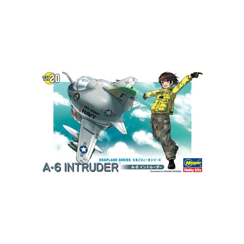 Maquette d'avion en plastique EGG A-6 INTRUDER