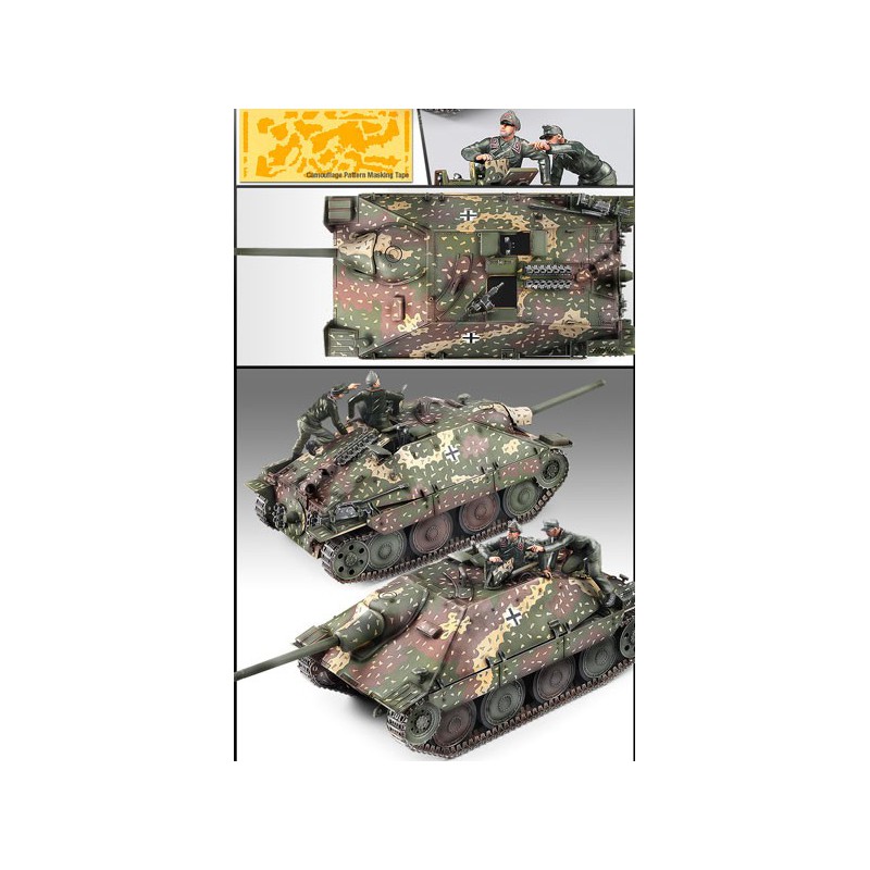 Maquette de Char en plastique Jagdpanzer 38(t) Hetzer 1/35