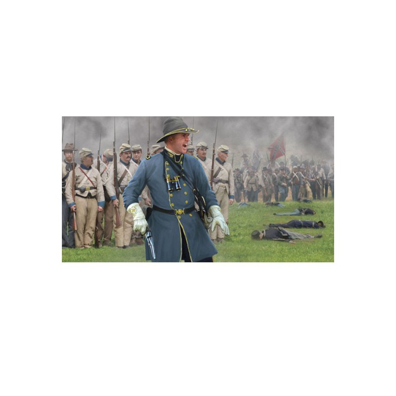 Figurine Cavalerie US Confederée 1/72