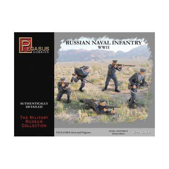 Figurine INFANTERIE NAVALE RUSSE 1/72