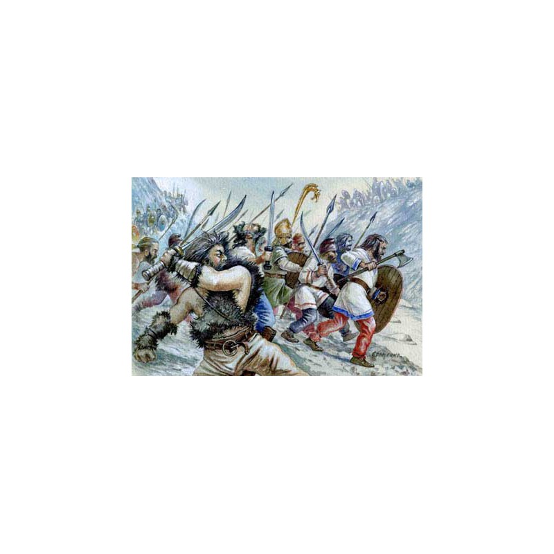 Figurine INFANTERIE DACIAN LOURDE 1/72