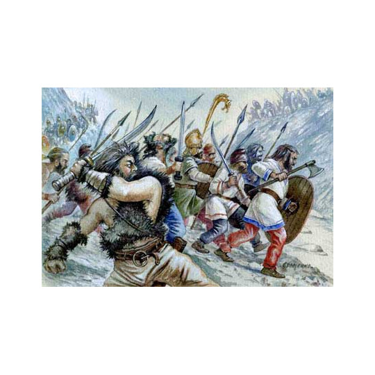 Figurine INFANTERIE DACIAN LOURDE 1/72