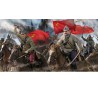 Red cavalry figurine one. Summer 1/72 | Scientific-MHD