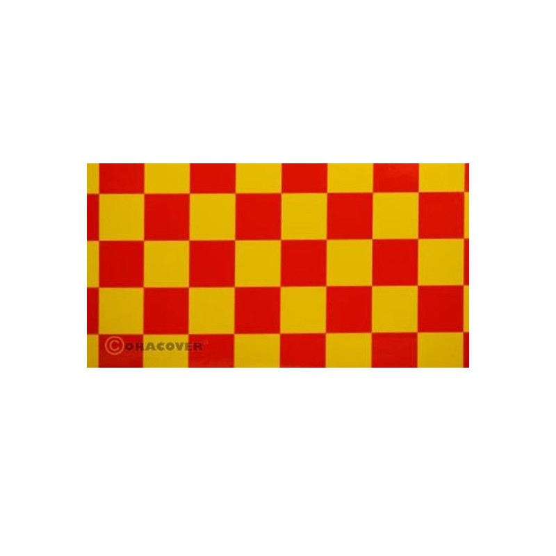 ORACOVER ORACOVER FUN JAUNE/ROUGE10m