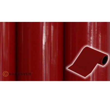 Oracover Oratrim Red Width 9.5cm x 2m | Scientific-MHD