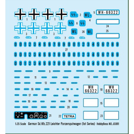 Panzerspahwagen 1st Serie 1/35 plastic plastic model | Scientific-MHD