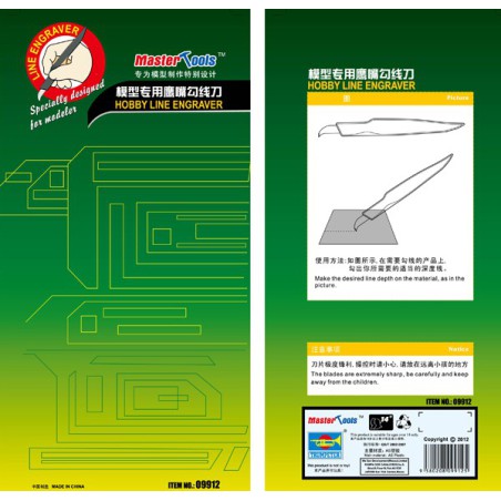 Outil pour maquette Master Tools Outil à Graver