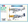 Maquette d'avion en plastique P-51D Yellow Noze 1/48