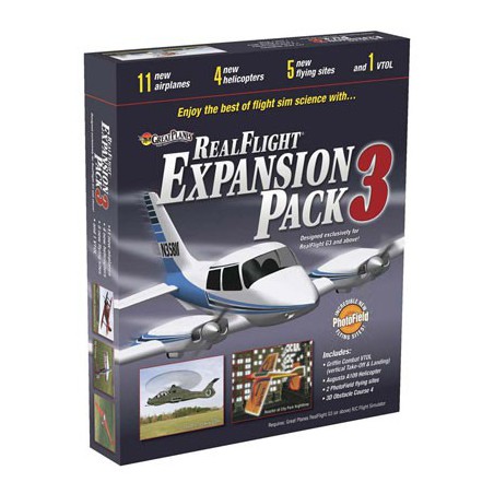 Simulateurs de vol pour avion radiocommandé EXTENSION PACK 3