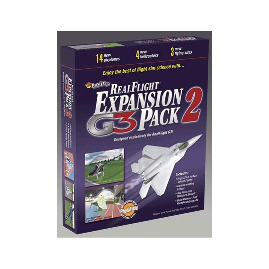 Simulateurs de vol pour avion radiocommandé EXTENSION PACK 2