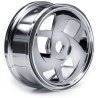 Radio -controlled car accessories Minion Chrome 1/8 rims | Scientific-MHD