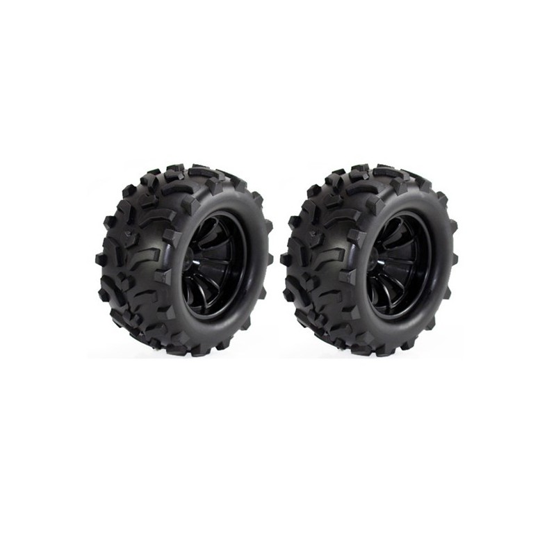 Pièce pour voiture electrique tous chemin 1/10 Roues Monster Winner 1/10