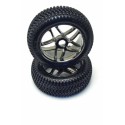 Radio -controlled car accessories pair Buggy Gunner 1/8 wheels | Scientific-MHD