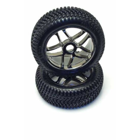 Radio -controlled car accessories pair Buggy Gunner 1/8 wheels | Scientific-MHD