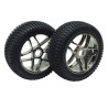 Pièce pour voiture thermique tous chemin 1/8 Paire de Roues