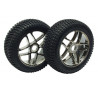 Pièce pour voiture thermique tous chemin 1/8 Paire de Roues