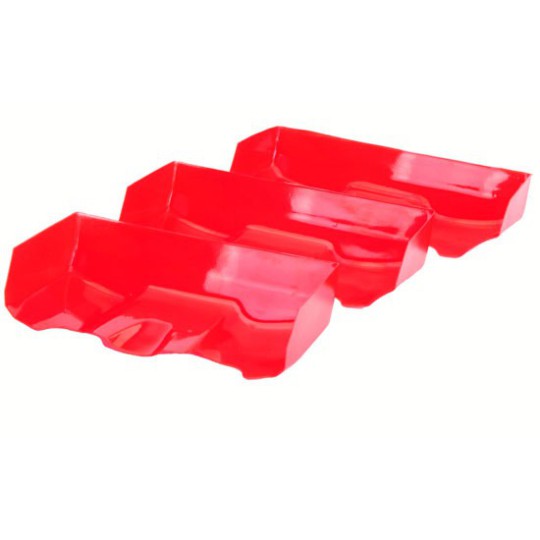 Accessoires pour voiture radiocommandée Aileron Plastique 1/10 (3 pcs)