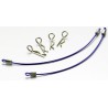 Accessoires pour voiture radiocommandée GARDE CLIPS BLEU