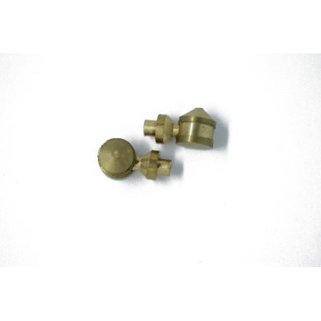 Brass stripped flap with 7x9mm brass flagship (2pcs) | Scientific-MHD