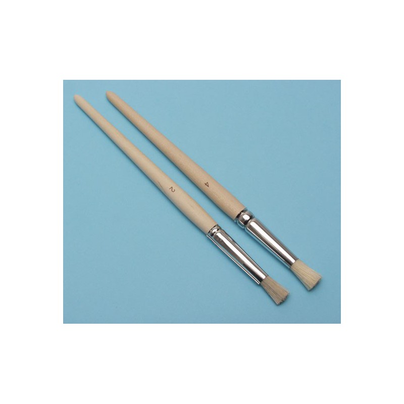 Pinceau 2 PINCEAUX POUR PIGMENTS