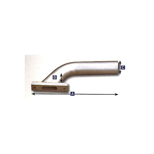 Moteur thermique radiocommandé PIPE D'ECHAPPEMENT COUDEE ST G34 Moteur thermique radiocommandé PIPE D'ECHAPPEMENT COUDEE ST G34