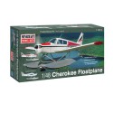 Maquette d'avion en plastique Piper Cherokee hydravion 1/48