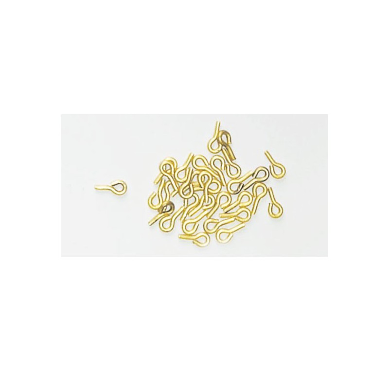 Accastillage de bateau Pitons en laiton 3 x 12mm