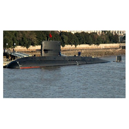 Maquette de Bateau en plastique Type 039A Yuan Class Submarine