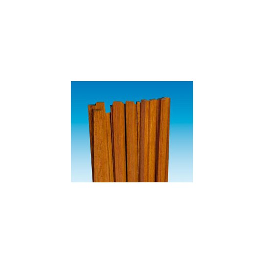 Matériau de bois ACAJOU 1,5x100x500mm Matériau de bois ACAJOU 1,5x100x500mm