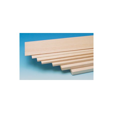 Holzmaterial PL Balsa 12x100x1000mm | Scientific-MHD