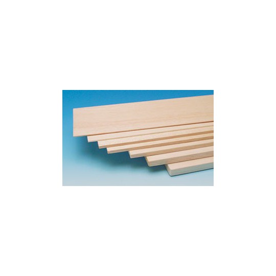 Matériau de bois PL BALSA 2x100x1000mm Matériau de bois PL BALSA 2x100x1000mm