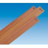Wooden material walnut board 2 x 100 x1000mm | Scientific-MHD